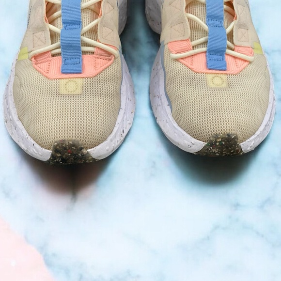 Nike Crater Impact Light Tan Pastel Multi CW2386-700 Women’s 8 / Men’s 6.5 - Picture 10 of 12